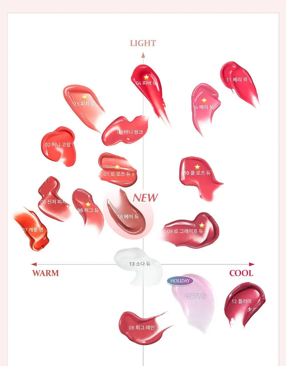 [NEW] 힌스 로 글로우 듀이볼 17 Colors 상세페이지 45